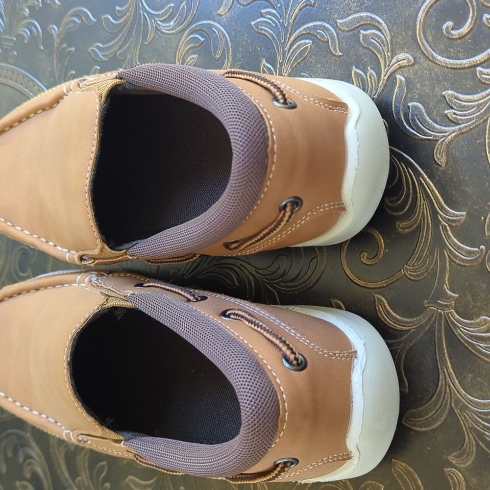 brooman Kids Boys Loafers School Casual Boat Shoes Size 3 Big Boys - Picture 3 of 5